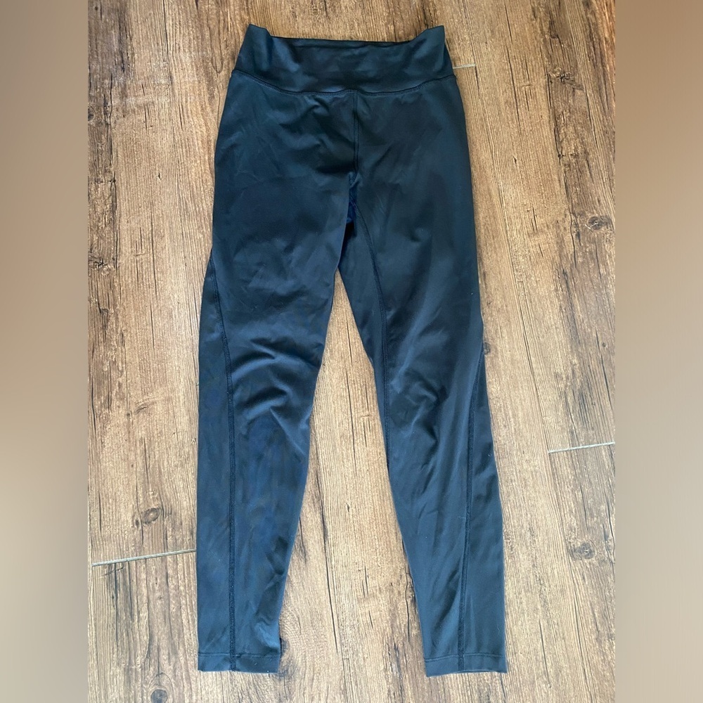 Black Athletic Leggings adidas coupé standard
